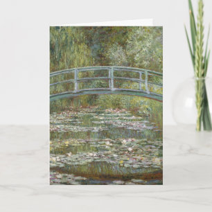Claude Monet Water Lily Pond (Japanische Brücke) Karte