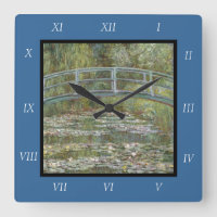 Claude Monet Water Lily Pond (Japanische Brücke)