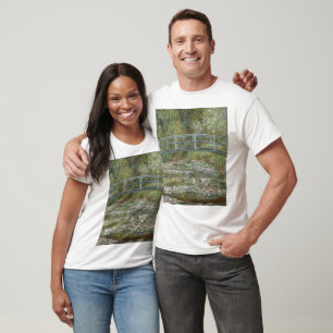 Claude Monet Water Lily Pond (Japanische Brücke) T-Shirt