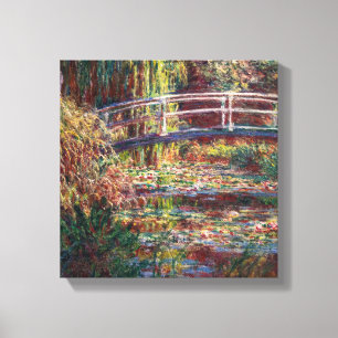 Claude Monet - Water Lily Pond, Pink Harmony Leinwanddruck