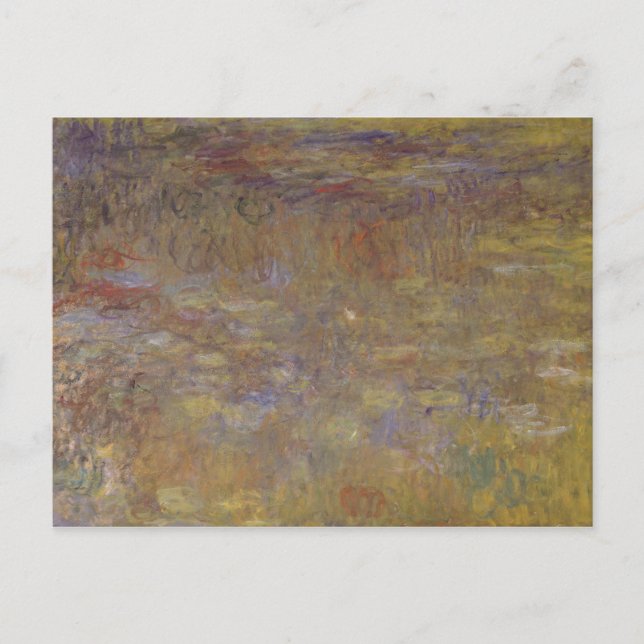 Claude Monet | Water-Lily Pond Postkarte (Vorderseite)
