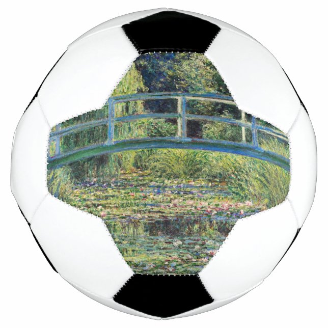 Claude Monet - Water Lily Pond und japanische Brüc Fußball (Vorderseite)