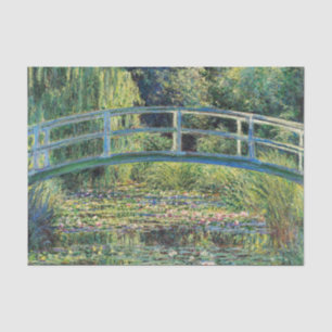 Claude Monet - Water Lily Pond und japanische Brüc Seidenpapier