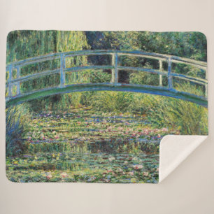 Claude Monet - Water Lily Pond und japanische Brüc Sherpadecke