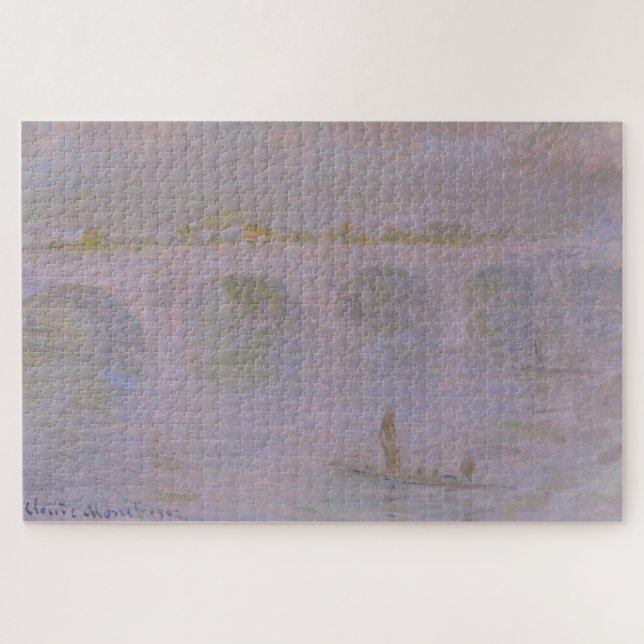 Claude Monet – Waterloo Bridge (1902) Puzzle (Horizontal)