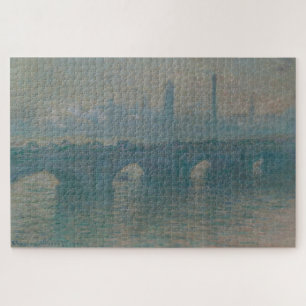 Claude Monet – Waterloo Bridge, graues Wetter Puzzle
