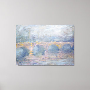 Claude Monet Waterloo Bridge, London, bei Sunset Leinwanddruck