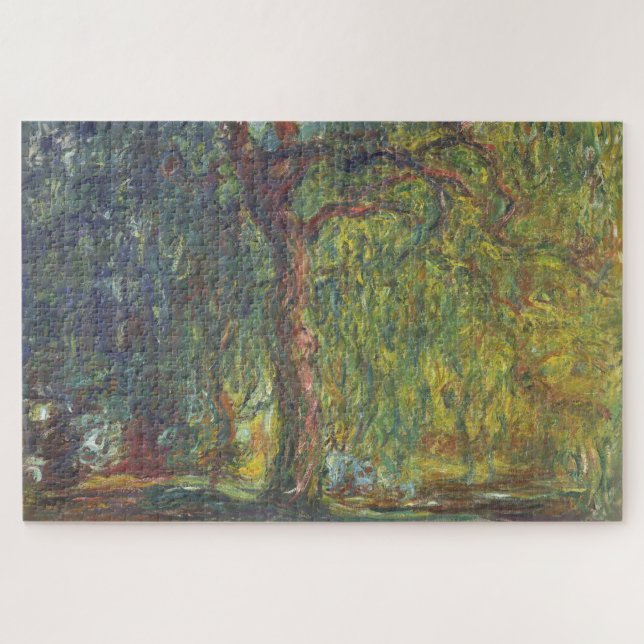 Claude Monet Weeping Willow 1918–19 Puzzle (Horizontal)