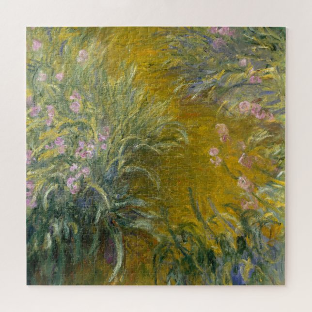 Claude Monet| Weg durch die Iren Puzzle (Horizontal)