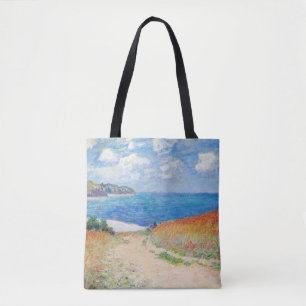 Claude Monet - Weg in den Weizenfeldern bei Pourvi