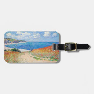 Claude Monet - Weg in den Weizenfeldern bei Pourvi Gepäckanhänger