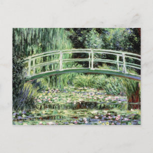Claude Monet   Weiße Wasserlilien, 1899 Postkarte