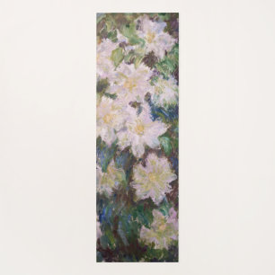 Claude Monet - White Clematis Yogamatte