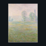 Claude Monet | Wiesen in Giverny, 1888 Postkarte<br><div class="desc">Wiesen in Giverny,  1888 | von Claude Monet | Art Location: Hermitage,  St. Petersburg,  Russland | Französische Künstler | Image Collection number: BAL43079</div>