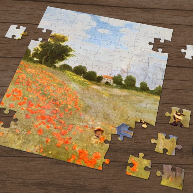 Claude Monet // Wild Poppies Puzzle (Von Creator hochgeladen)