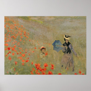 Claude Monet Wildtiere, in der Nähe von Argenteu Poster