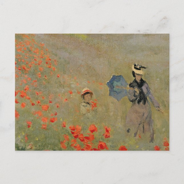 Claude Monet | Wildtiere, in der Nähe von Argenteu Postkarte (Vorderseite)