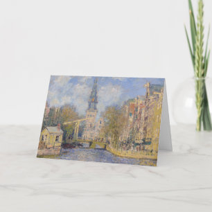 Claude Monet - Windmühlen bei Zaandam Karte