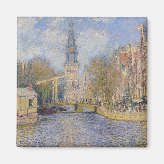 Claude Monet - Windmühlen bei Zaandam Magnet (Vorne)