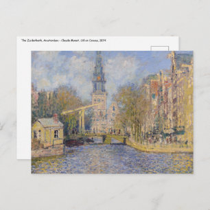 Claude Monet - Windmühlen bei Zaandam Postkarte