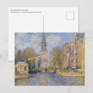 Claude Monet - Windmühlen bei Zaandam Postkarte