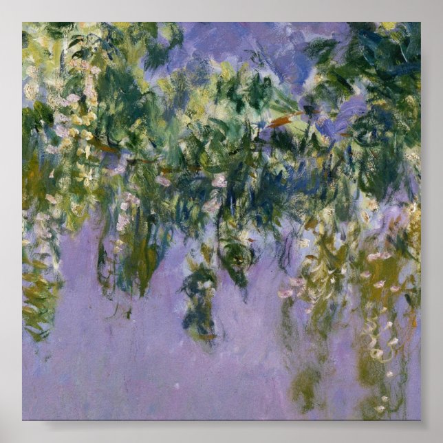 Claude Monet - Wisteria Poster (Vorne)
