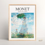 Claude Monet Woman mit einem Vintagen Gemälde im P Poster<br><div class="desc">Mit diesem exquisiten Kunstdruck erleben Sie die leuchtende Welt von Claude Monets Kunst. Dieses Meisterwerk mit dem ikonischen Gemälde "Frau mit Sonnenschirm - Frau Monet und ihr Sohn" vereint einen ehrlichen Moment einer Mutter und eines Kindes inmitten der Schönheit der Natur. Erhöhen Sie Ihren Wohnraum mit einer Touch Vintager Eleganz,...</div>