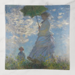 Claude Monet Woman mit seinem Parasol Dekoschale<br><div class="desc">Das Bild auf diesem Trivet-Tablett aus Glas ist eines der beliebtesten Gemälde des französischen Impressionisten Claude Monet mit dem Titel Woman With A Parasol, Madame Monet und ihr Sohn. Dieses Ölgemälde aus dem Jahre 1875 ist typisch für die leichte und lockere Technik, die Monet und die anderen Impressionisten berühmt gemacht...</div>