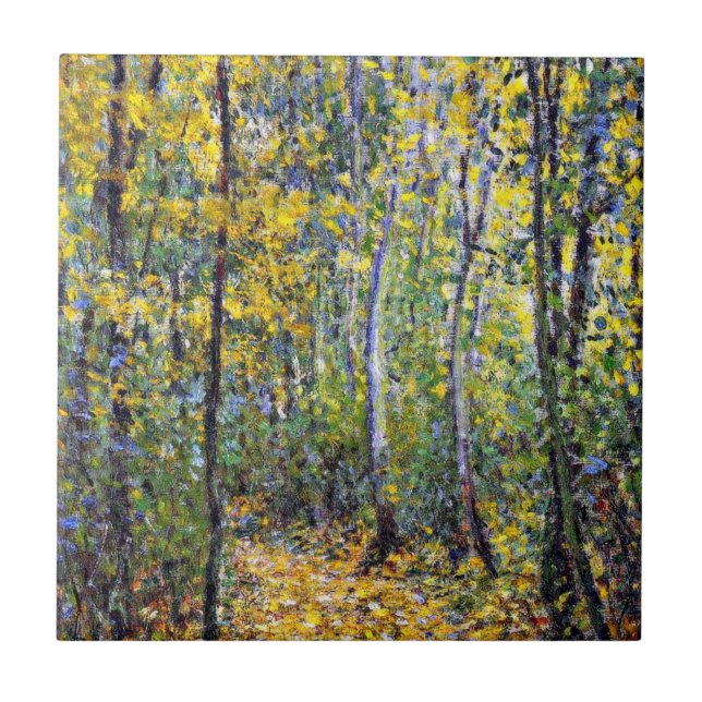 Claude Monet - Wood Lane Fliese (Vorderseite)