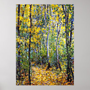 Claude Monet - Wood Lane Poster