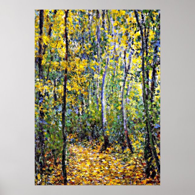 Claude Monet - Wood Lane Poster (Vorne)