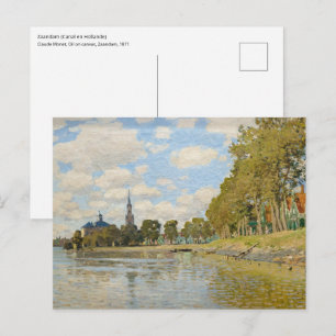 Claude Monet - Zaandam Postkarte