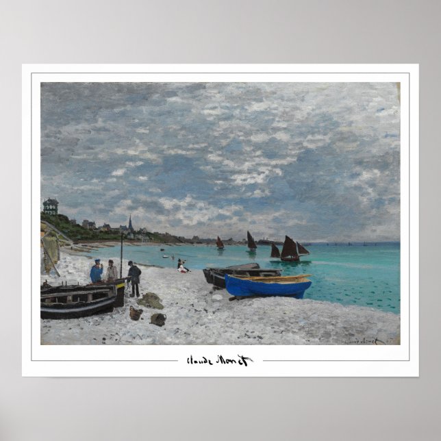 Claude Monet Zedign Art Poster #14 (Vorne)