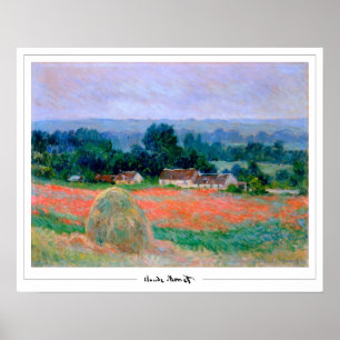 Claude Monet Zedign Art Poster #160-2