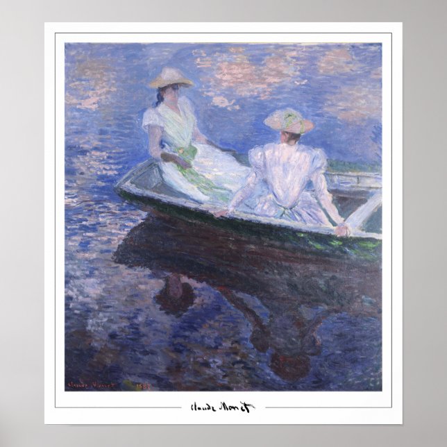 Claude Monet Zedign Art Poster #2 (Vorne)