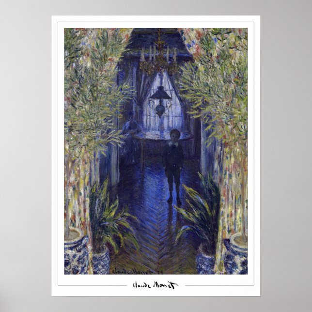 Claude Monet Zedign Art Poster #28-2 (Vorne)