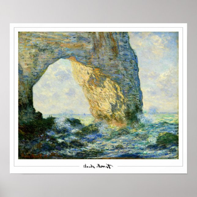 Claude Monet Zedign Art Poster #311 (Vorne)