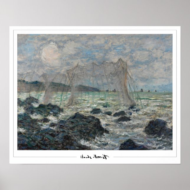 Claude Monet Zedign Art Poster #31-2 (Vorne)