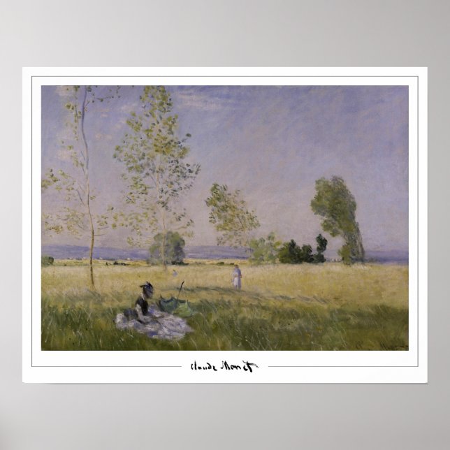 Claude Monet Zedign Art Poster #35 (Vorne)