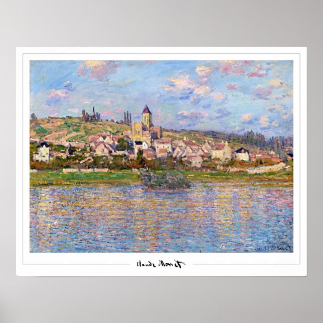 Claude Monet Zedign Art Poster #39-2 (Vorne)