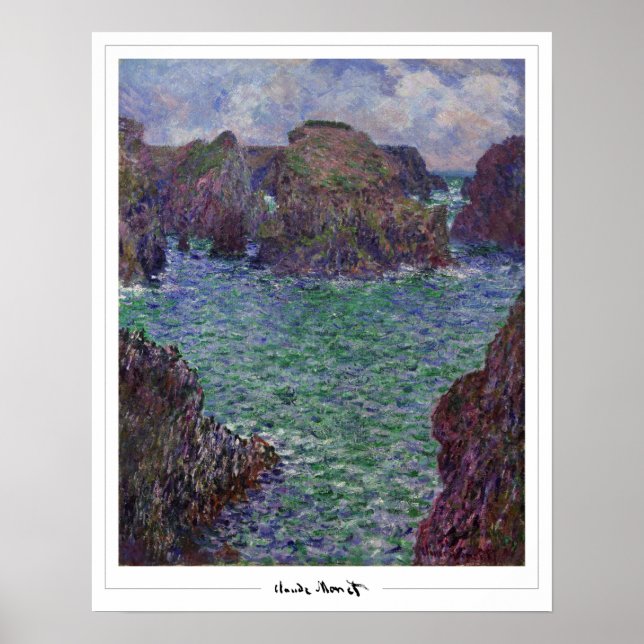 Claude Monet Zedign Art Poster #41 (Vorne)