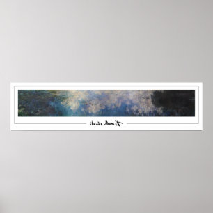 Claude Monet Zedign Art Poster #466-2