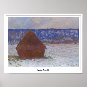 Claude Monet Zedign Art Poster #494
