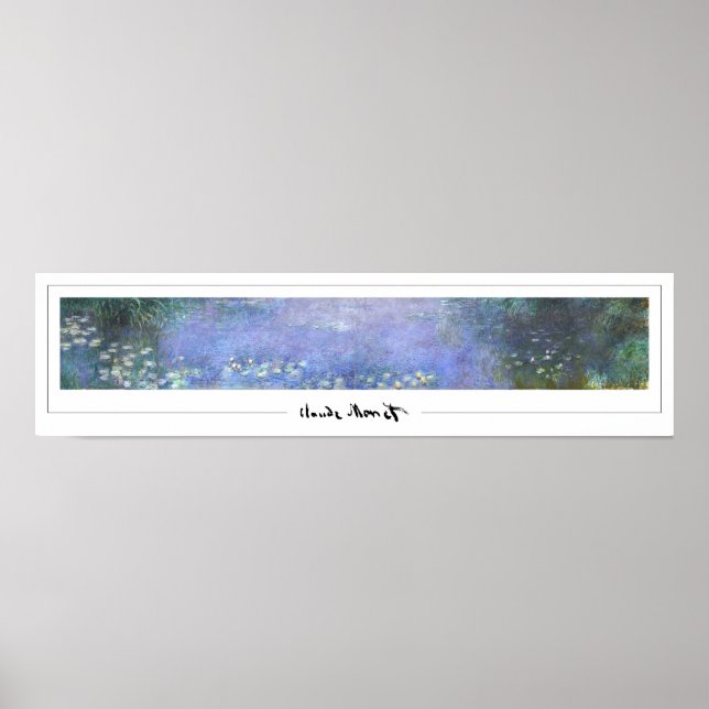 Claude Monet Zedign Art Poster #598-2 (Vorne)