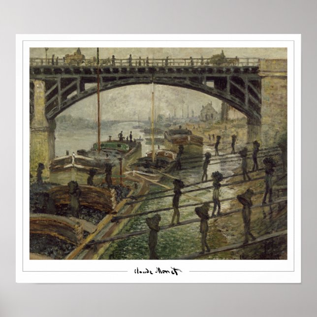 Claude Monet Zedign Art Poster #6 (Vorne)