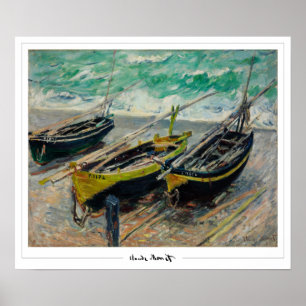 Claude Monet Zedign Art Poster #8