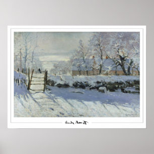 Claude Monet Zedign Kunstposter #15-2 Poster