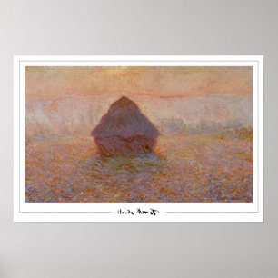 Claude Monet Zedign Kunstposter #24 Poster
