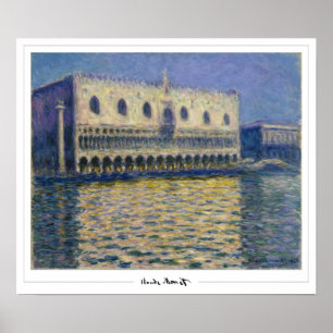 Claude Monet Zedign Kunstposter #43-2 Poster