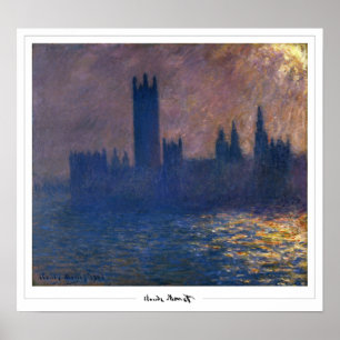 Claude Monet Zedign Kunstposter #57 Poster